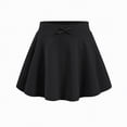 thumbnail image 6 of mgoYE Girl Skirts Size 10-12 Girls Skirts Athletic Uniform Skirts Toddlers Skorts(Black,9-10 Years), 6 of 6