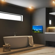 Elecsung 24 inches Smart webOS Mirror LED TV for Bathroom IP65 Waterproof Built-in Alexa WiFi Bluetooth Voice Control New Model