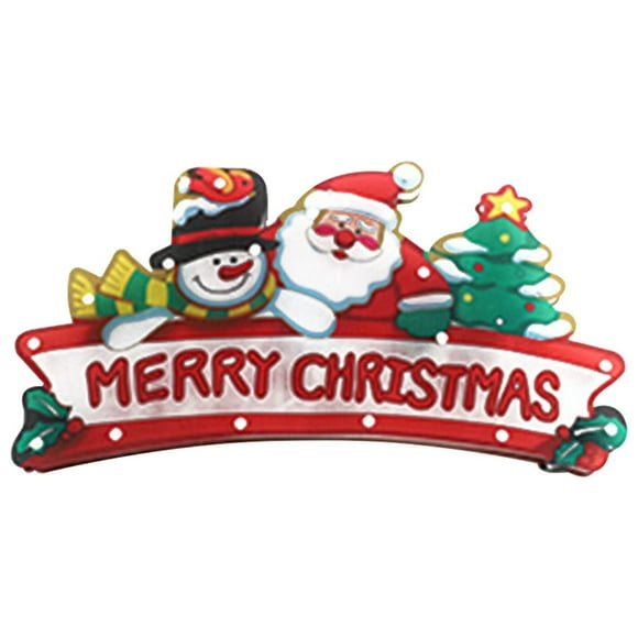 EGNMCR Christmas Decorations, Christmas Gifts Led Christmas Decoration String Lights, Window Suction Cup Lights, Modeling Scene Layout Lights colorful lights