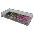 thumbnail image 2 of Design Ideas Mesh DrawerStore Drawer Organizer 6" x 12" x 2", Silver, 2 of 2