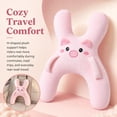 thumbnail image 2 of Car Travel Pillow, H Shaped Seat Pillow for Sleeping, 2 of 9