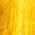 thumbnail image 4 of Christmas Holiday LED Decoration Lights Fairy Bedroom String Garland Lighting Curtain Lights with Remote Control New Year 2025, 4 of 5