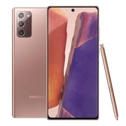 Verizon Straight Talk Samsung Galaxy Note 20 128GB Bronze, Unlocked