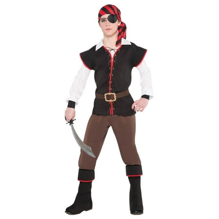 Boys Buccaneer Bones Pirate - Pirate Buccaneer Rebel of the Sea Boys Costume