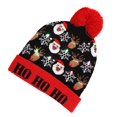 thumbnail image 1 of Chapeau de Noël à LED pour Adultes Bonnet Tricoté Confortable Couvre-Chef d'Hiver à LED, 1 of 9