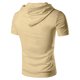 thumbnail image 5 of pstuiky camisetas de hombre, Camiseta deportiva de manga corta con cuello alto y media cremallera para hombre camisetas de hombre xl, 5 of 6
