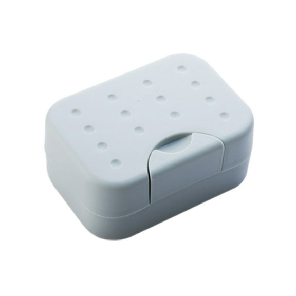 Tahtuvzn Bathroom Decor Travel Soap Case Leakproof Container with Lid Portable Bar for Traveling Carabiner Box Shower Gym School Campin