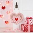 thumbnail image 5 of Valentine's Day Decoration, Valentine's Wooden Hanging Sign, Heart Flower Bow Butterfly Decoration for Front Door, Welcome Wood for Valentines Home Door Porch Window Wall Decor, 5 of 5