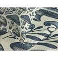 thumbnail image 3 of Ambesonne Mushroom Quilted Bedspread Set 3 Pcs, Bicolour Boho Woodland Art, King Size, Ivory and Slate Blue, 3 of 4