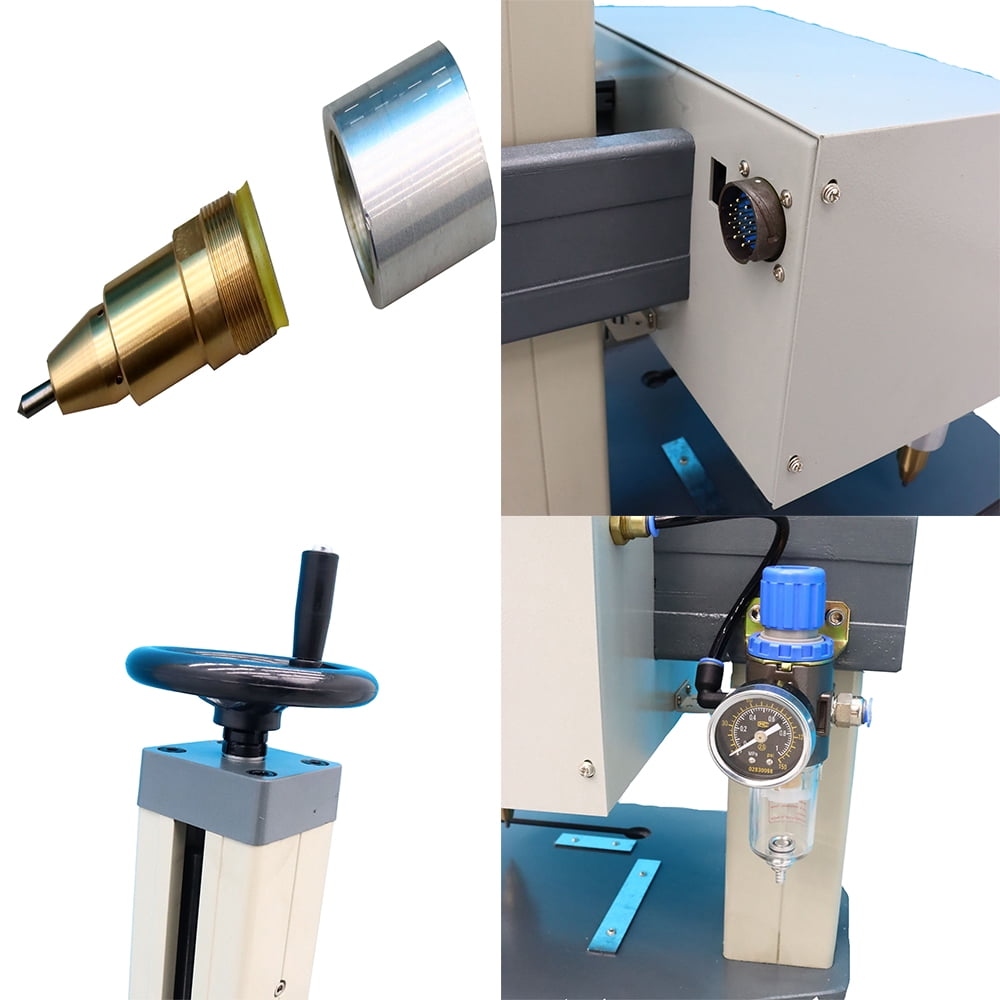 Techtongda 7" LCD Touch Screen Pneumatic Dot Peen Marking Machine Metal Print Integrated Marking Machine