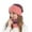 Pink, variant on AWZXDE Winter Solid Color Knit Hat Scarf Two-Piece Set Women Cold Weather Warm Knit Hat Ear Cover Hood Wool Hat for Winter Fashion Pink