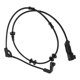 thumbnail image 1 of 1pc Sensor de desgaste de pastillas de freno delantero para Cadillac CT4 2020-2023 No.84803890 de goma TPU negra, 1 of 6