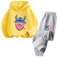thumbnail image 3 of Sudadera con capucha para niños, jersey de moda Kawaii con estampado de Stitch, dibujos animados de Anime y Manga, ropa informal de otoño para niñas y niños, 3 of 5
