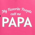 thumbnail image 5 of Wild Bobby My Favorite People Call Me PAPA Father's Day Unisex Graphic Hoodie Sweatshirt, Neon Pink, XX-Large, 5 of 5