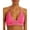 Berry Punch, variant on Peixoto Womens Naomi Lace Trim Halter Bikini Swim Top