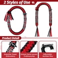 thumbnail image 4 of Graduation Leis 2026 Money Ribbon Lei Necklace, Braided Graduation Lei for Class of 2026, DIY Graduation Ribbon Necklace for High School College Graduation Ceremony Party Supplies, 4 of 8