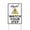 Yardcolor008, variant on YladaFaie Caution Safety Sign Please Watch Your Step Yard Signs with Metal H-Stakes,12X18 inch Caution Please Watch Your Step Sign Outdoor Weather Resistant, Easy to Mount - Corrugated Plastic