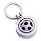 thumbnail image 1 of Llavero de fútbol colgante giratorio llavero llavero llavero de metal fresco llavero del coche bolsa colgante decoración regalo creativo, 1 of 7