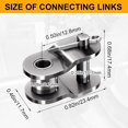 thumbnail image 3 of EcoNesxp pcs roller chain offset link half link 5 pcs roller chain offset link, 3 of 5