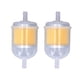 thumbnail image 1 of Filtro De Combustible, Piezas De Repuesto Filtro De Motor De Gasolina Transparente 2 Piezas Multifuncional Para Cortacésped 186F 188F 190F 192F, 1 of 7