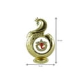 thumbnail image 2 of GoldGiftIdeas Peacock Shape Moreshwar Ganesh Idol for Home Décor, Return Gifts for Festival, Ganesha Statue for Pooja and Car Dashboard (Pack of 5), 2 of 3