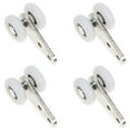 thumbnail image 3 of Yongwei 4pcs Sliding Closet Door Rollers Smooth Nylon Wheels, 3 of 7