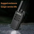 thumbnail image 3 of Retevis RT68 Talkie-Walkie Rechargeable, Radios Portables FRS Bidirectionnelles pour Adultes, Radios Robustes 2 Voies Longue Portée, Base de Chargement USB, Radios Sans Licence Talkie-Walkie pour Road Trip Camping (2 Pack), 3 of 8