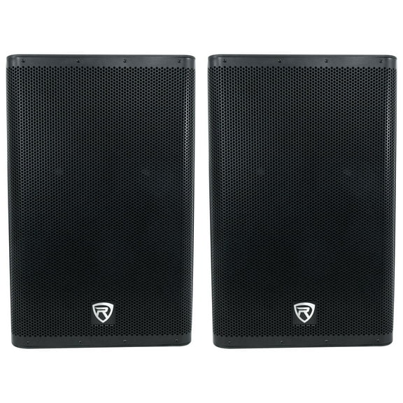 2) Rockville DX15 15" Class D 2000w Powered Active DJ PA Speakers 500w RMS! Loud