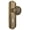 Antique Brass, variant on Nostalgic Warehouse Deccra_Prv_234_Kh Vintage Craftsman Solid Brass Privacy Door Knob Set