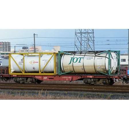 Sta Lok Terminals (LAMINATED POSTER JRF type koki 200 at Nagoya Freight Terminal Sta., Nagoya city, Japan. ¾Ñ´¾Ï»_: ŒŒ_Œ±Ü_¬ä©‹À Poster Print 24 x)