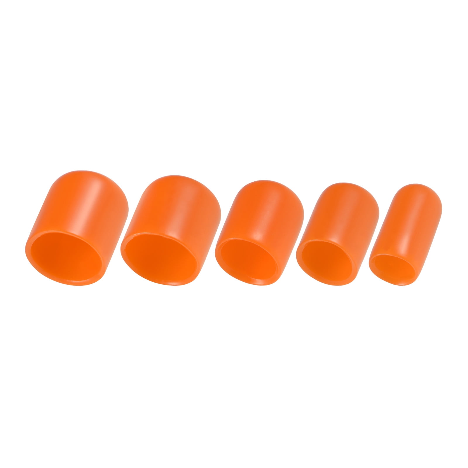 sourcing map Rubberen eindkappen 5/8 (16mm) ID vinyl ronde eindkap