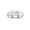 Aquamarine, variant on Sterling Silver Classic 6X4MM Oval Ruby & Diamond Ring - Birthstone Jewelry for Men -Size 9