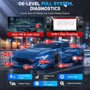 LAUNCH X431 PRO Star OBD2 Scanner Full System Bidirectional Diagnostic Tool with 37+ Reset Service, ECU Co-ding, CANFD&DoIP, FCA AutoAuth, 2 Years Free Update
