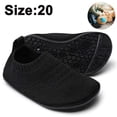 thumbnail image 1 of 1 par de pantuflas para niños pequeños, zapatos de casa para bebés, calcetines deportivos para niños y niñas con suela TPR antideslizante ligera para interior y exterior, 1 of 8
