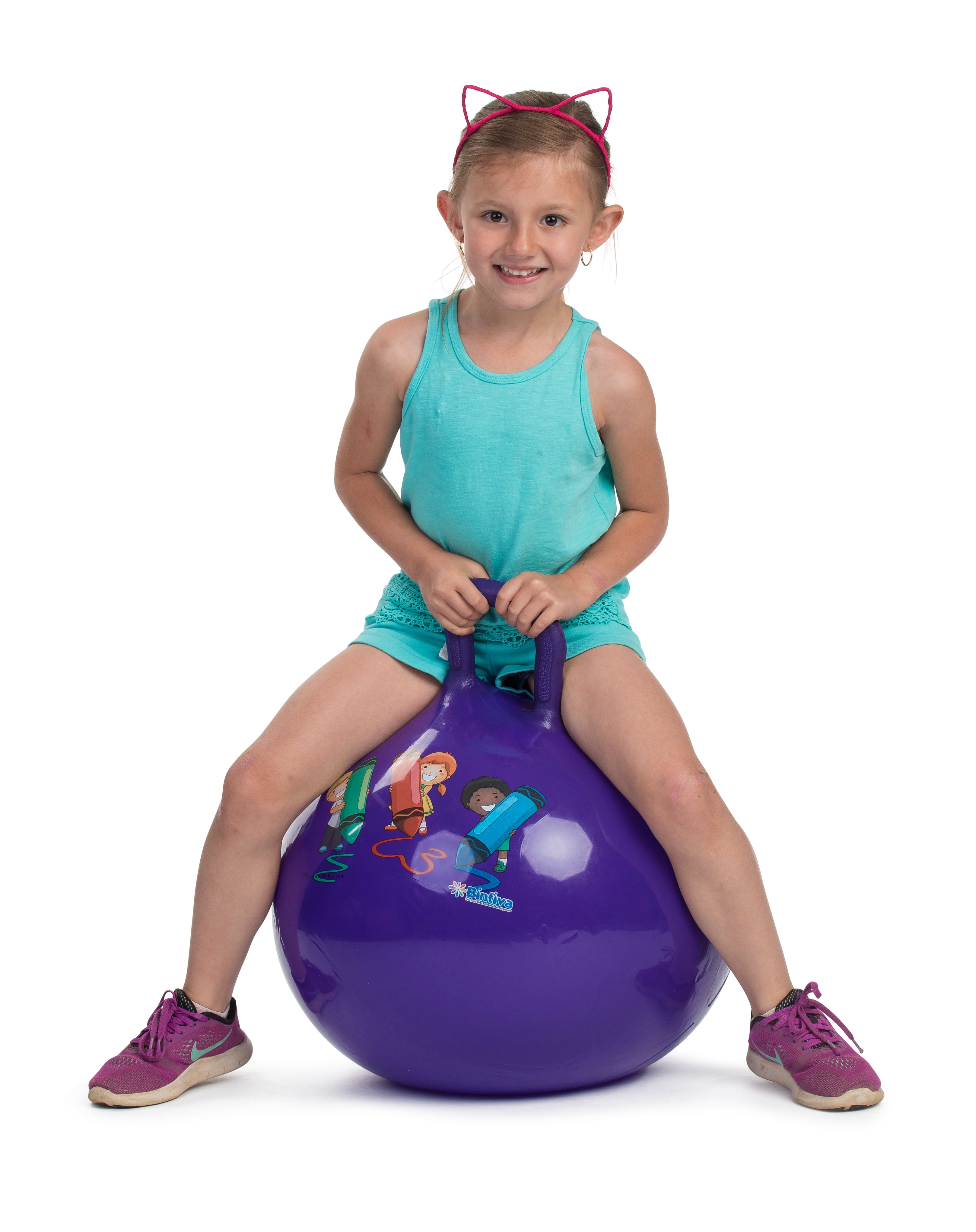 Bintiva Hippity Hop Bouncer - Purple