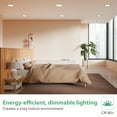 thumbnail image 6 of DEGNJU BR30 LED Flood Light Bulbs, 65W Equivalent 7W, Dimmable, 2700K Soft White, E26 Base, 650LM, Recessed Can Lights for Indoor Home Kitchen Bedroom, 48-Pack, 6 of 8