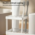 thumbnail image 5 of LSLJS Toothbrush Holder for Bathroom, Rustproof Metal Toothbrush Stand Rack with Removable Tray Electric Toothbrush Hanger Toothpaste Holder Organizers and Storage Bathroom Accessories, 5 of 7