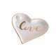 thumbnail image 1 of Plato de amor, bandeja con anillo de corazón, plato de cerámica, platos de corazón, plato de cerámica, anillo de amor, plato de cena, plato para servir aperitivos, 1 ud., 1 of 5