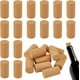 thumbnail image 1 of 50 tapones de corcho para botellas, de 15/16" x 1 3/4", de madera blanda, para botellas de vino y cerveza., 1 of 7