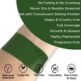 thumbnail image 2 of Pintura facial y corporal en barra CCBeauty, color verde brujo, Día de San Patricio, 2 of 8