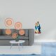 thumbnail image 2 of Adorno de pared colgante, artesanía de ratán tejido, adorno de mesa, letrero de acrílico, decoración de escritorio, adecuado para sala de estar, comed, 2 of 8