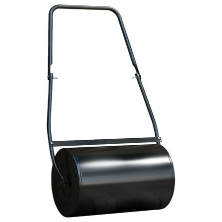 38L Heavy Duty Push/Tow Lawn , U-Handle Garden Filled with Water or Sand