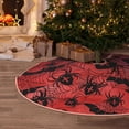 thumbnail image 5 of Haiem Bats And Spiders Pattern Christmas Tree Skirt Merry Christmas Party Christmas Tree Decoration,New Year Decorations-30", 5 of 6