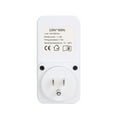 thumbnail image 5 of Mistaha 1-10 Hours Indoor Countdown Timer Socket Set Switch with Grounded Pin Energy Saving Plug, 5 of 5