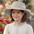 thumbnail image 7 of CAUYDY 6-18 Months Toddler Wide Brim Sun Hats 5T 6T 7T Kids UPF 50+ Sun Protection Bucket Cap 2T 3T 4T Baby Girls & Boys Cute Adjustable Beach Hat (Sizes 1-3 Years,Khaki), 7 of 7