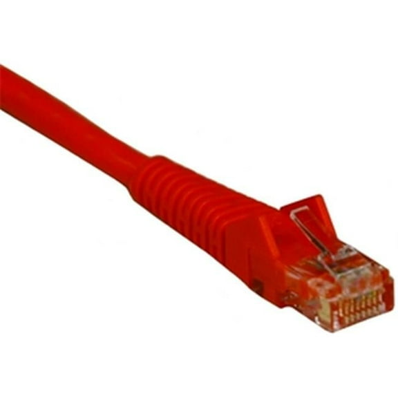Cat.6 UTP Patch Cable 3ft 1 x RJ-45  1 x RJ-45 Category 6 Patch Cable Snagless  Molded Orange