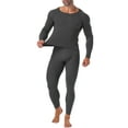 thumbnail image 4 of MANIFIQUE Thermal Underwear Shirt & Leggings Set for Men — Heavyweight Fleece‑Lined Long Johns | Warm Winter Base Layer, 4 of 6