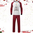 thumbnail image 3 of Pyjamas de Noël Famille Pyjamas Assortis Famille Hiver Chauds Douillets Imprimé Tenue Décontractée pour Maman et Enfants Ensemble de Pyjama de Noël Sensation Flocon de Neige pour Ensemble Rouge P, 3 of 5