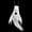 White, variant on 2024 Halloween Decorations,Halloween Hanging Ghosts Decoration, Halloween White Hanging Ghost, Halloween Decorations Outdoor Scary,Halloween Decorative Printing Led Light String Pendant