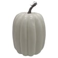 thumbnail image 2 of Clearance Sale | 8.66 Inch Large Plastic Pumpkin for Painting, DIY Craft and Fall Halloween Centerpiece, White, 2 of 9
